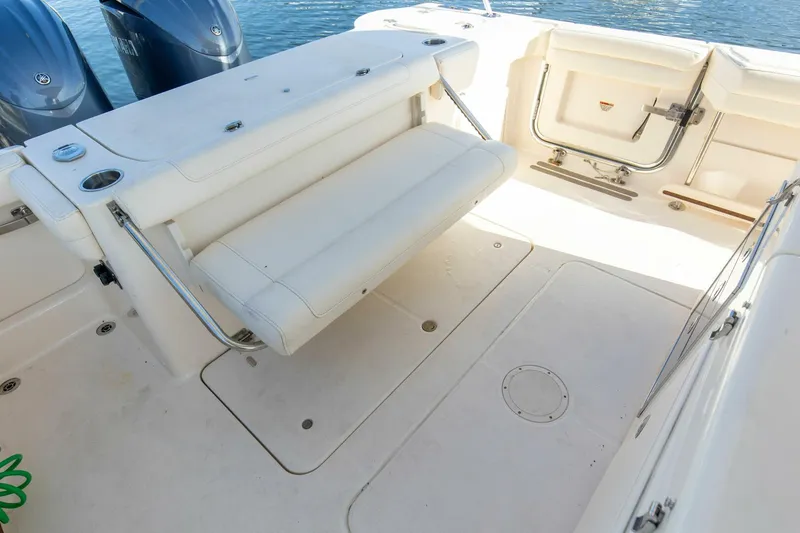 Slide: The Image of 2022 32 Grady White Canyon 326 Cockpit Folddown Seat - 4896712