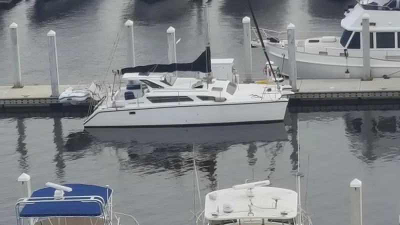 Slide: The Image of Used Sail Catamaran for sale 2006 PERFORMANCE CRUISING Gemini 105Mc - LE REVE - 4859367