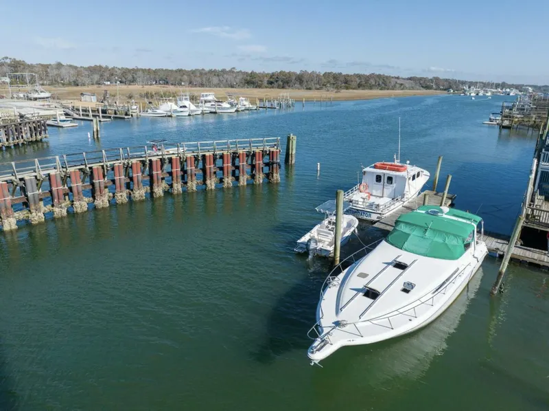 Slide: The Image of Sea Ray 420 Sundancer 1990 - 4869014