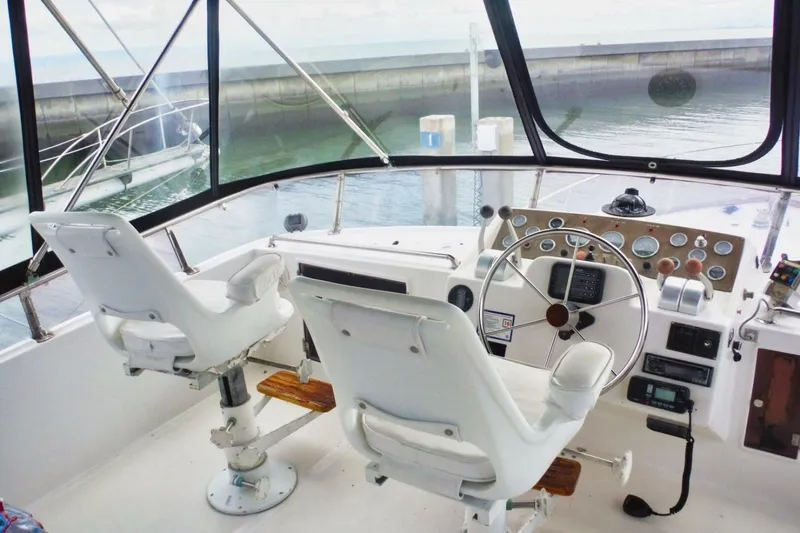 Slide: The Image of Ocean Alexander Cockpit Motor Yacht 54 1988 - 4869518