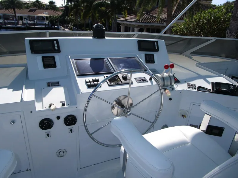 Slide: The Image of Flybridge Helm  - 4918831