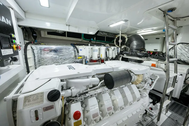 Slide: The Image of Princess 65 Gallant Lady - Engine Room 2018 Princess 65 Gallant Lady - 4874983