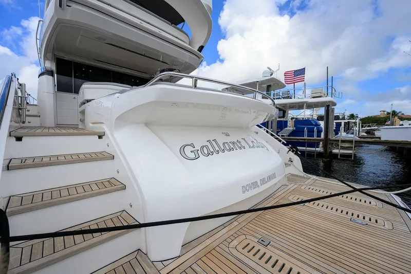 Slide: The Image of Princess 65 Gallant Lady - Swim Platform 2018 Princess 65 Gallant Lady - 4874987