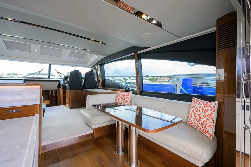 Slide: The Image of Princess 65 Gallant Lady - Dinette 2018 Princess 65 Gallant Lady - 4874963