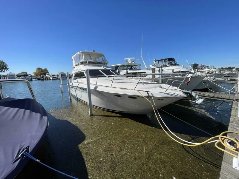 Slide: The Image of Sea Ray 480 Sedan Bridge 1998 - 4878084