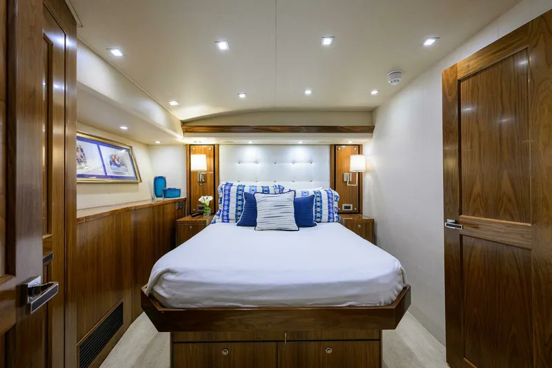 Slide: The Image of Viking 92 CHINA TIME - Starboard Guest Stateroom 2020 Viking 92 Convertible CHINA TIME - 7647822