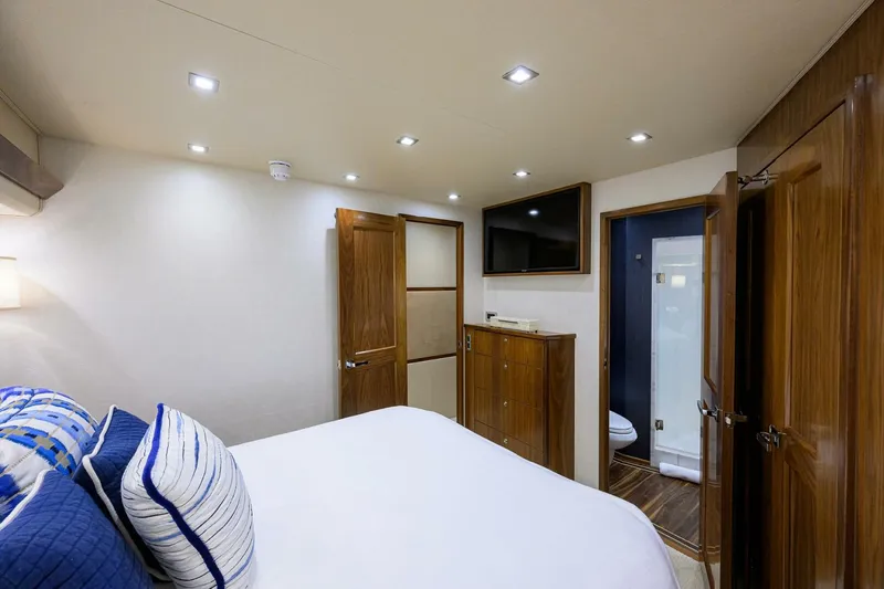 Slide: The Image of Viking 92 CHINA TIME - Starboard Guest Stateroom 2020 Viking 92 Convertible CHINA TIME - 4890211