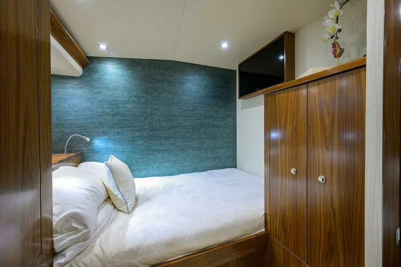 Slide: The Image of Viking 92 CHINA TIME - Mid Port Guest Stateroom 2020 Viking 92 Convertible CHINA TIME - 7647816