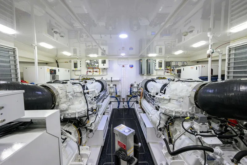 Slide: The Image of Viking 92 CHINA TIME - Engine Room 2020 Viking 92 Convertible CHINA TIME - 4890277