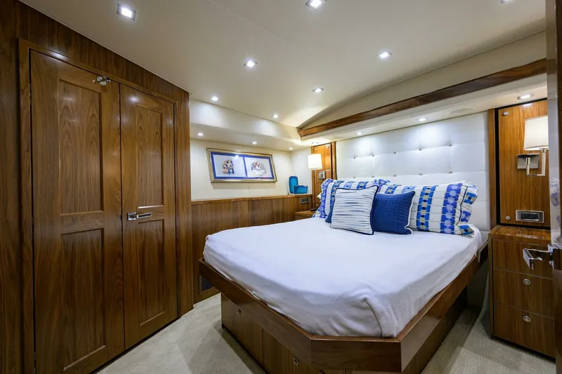 Slide: The Image of Viking 92 CHINA TIME - Starboard Guest Stateroom 2020 Viking 92 Convertible CHINA TIME - 7647819