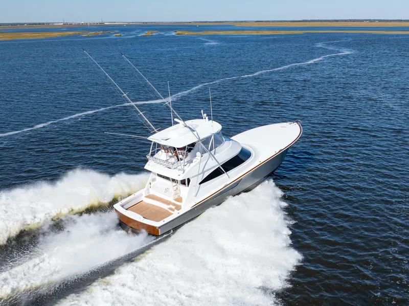 Slide: The Image of 2025 68 Viking Yacht Convertible - 4896586