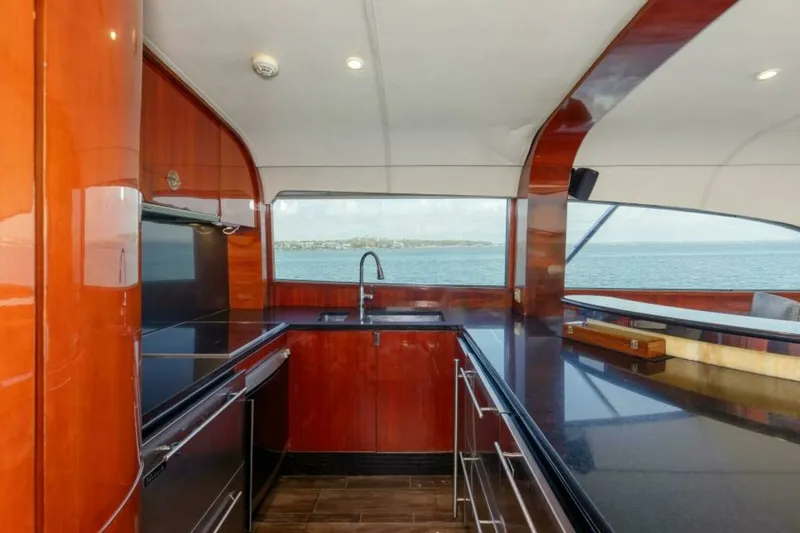 Slide: The Image of Custom 2004 Ebony Sportfish -Galley - 6093285