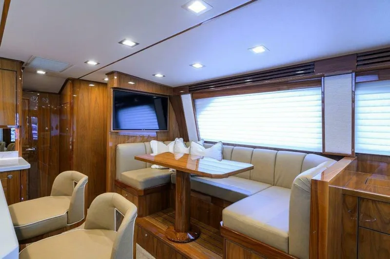 Slide: The Image of Viking 72 Knot Again - Dinette 2020 Viking 72 Convertible KNOT AGAIN - 4904249