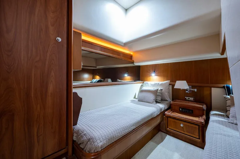 Slide: The Image of Bertram 57 NINE - Guest Stateroom Twin Berths 2008 Bertram 57 570 NINE - 4913106