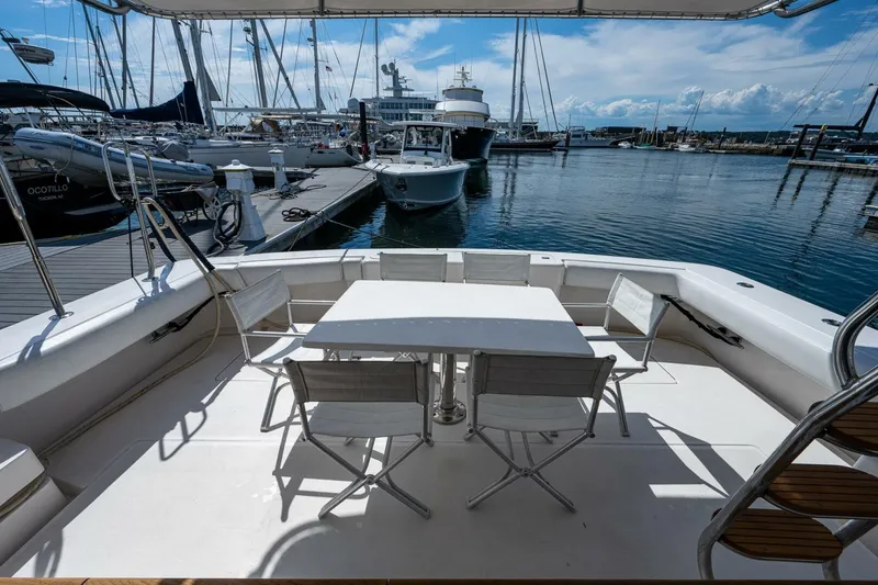 Slide: The Image of Bertram 57 NINE - Cockpit Table 2008 Bertram 57 570 NINE - 4913119