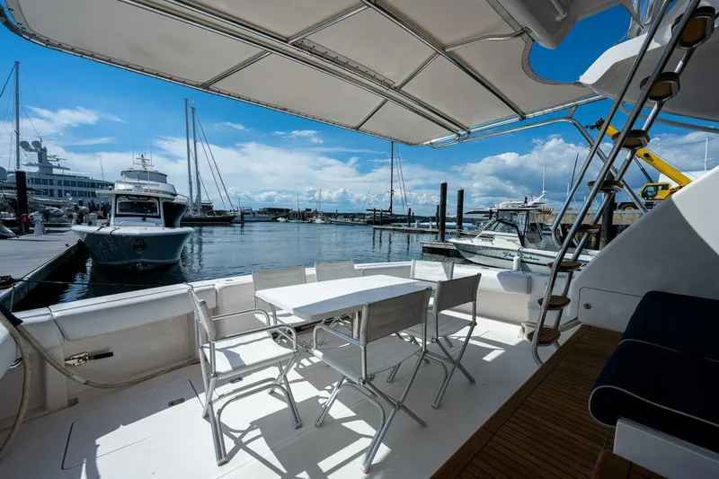 Slide: The Image of Bertram 57 NINE - Cockpit Table 2008 Bertram 57 570 NINE - 4913120