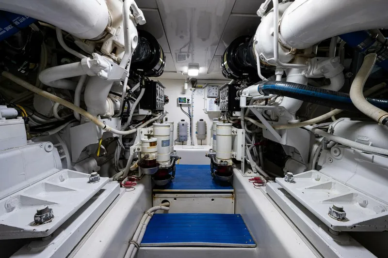 Slide: The Image of Bertram 57 NINE - Engine Room 2008 Bertram 57 570 NINE - 4913121