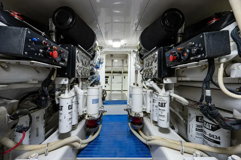 Slide: The Image of Bertram 57 NINE - Engine Room 2008 Bertram 57 570 NINE - 4913122