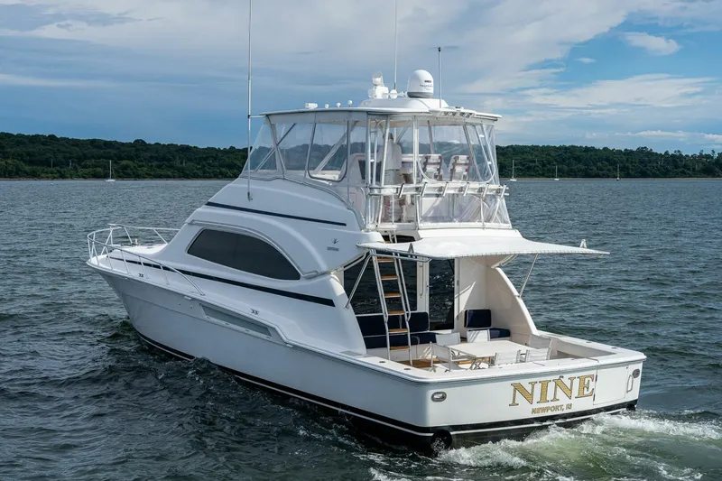 Slide: The Image of Bertram 57 NINE - Port Aft Profile 2008 Bertram 57 570 NINE - 4913126