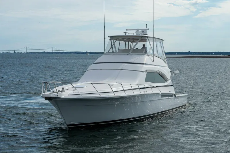Slide: The Image of Bertram 57 NINE - Port Bow Profile 2008 Bertram 57 570 NINE - 4913129