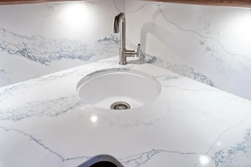 Slide: The Image of 2026 Viking 46 Billfish Master Stateroom Head - 5474220