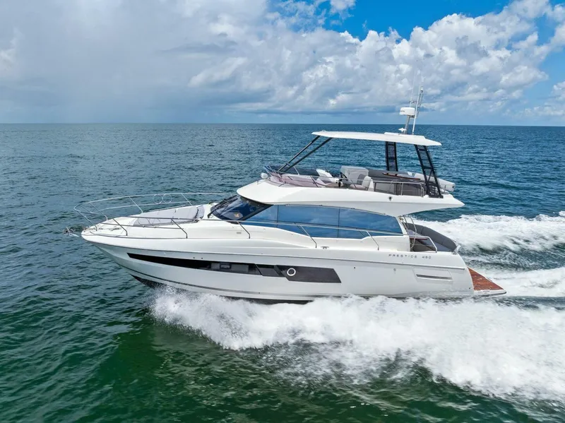 Slide: The Image of 2025 Prestige 460 Flybridge - Sistership - 4931324
