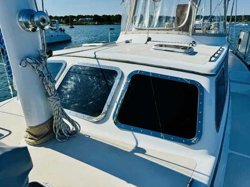 Slide: The Image of Gulfstar 47 Sailmaster Aft Cabin 1980 - 4929963
