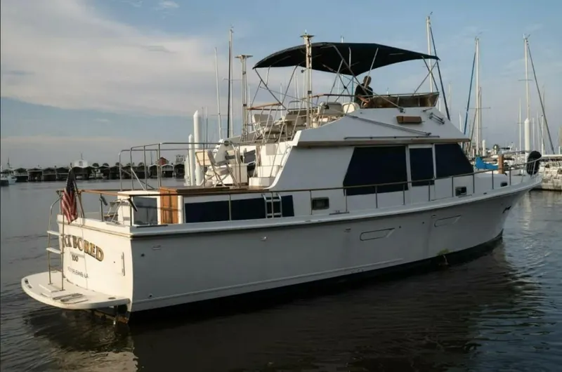 Slide: The Image of 1991 Marine Trader 46 Double Cabin Starboard - 4933054