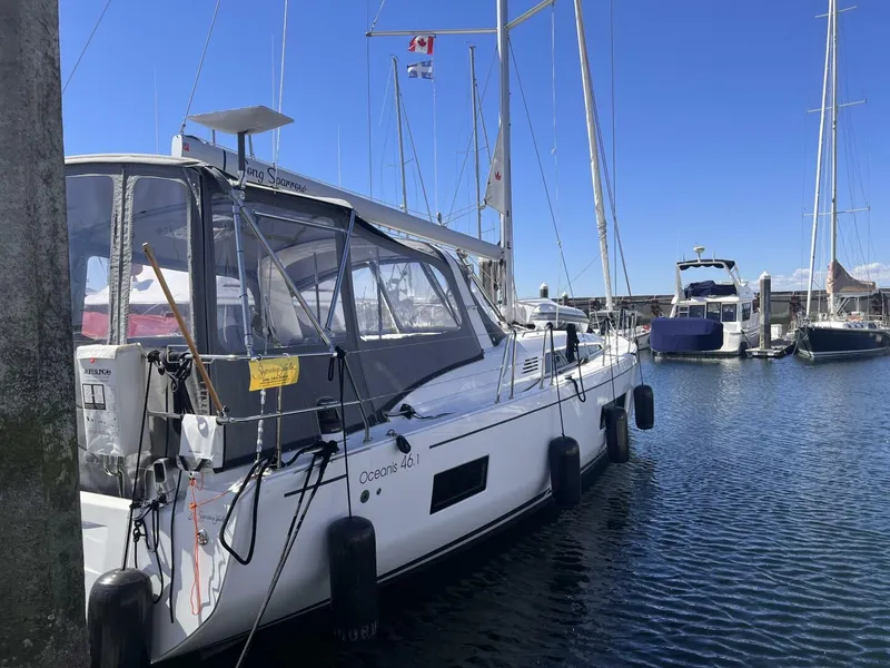 Slide: The Image of Aft qtr 2022 Beneteau 46.1 - 4933672