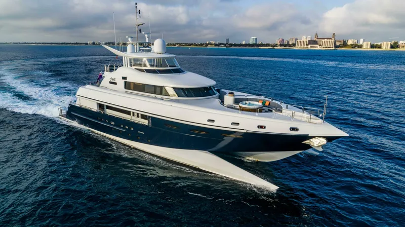 Slide: The Image of Super Power Catamaran Over 80 feet | Spirit 115' Wave Piercing Power Catamaran For Sale Super Power Catamaran Over 80 feet | Spirit 115' Wave Piercing Power Catamaran For Sale - 4934143