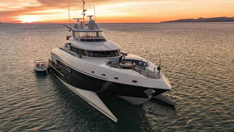 Slide: The Image of Super Power Catamaran Over 80 feet | Spirit 115' Wave Piercing Power Catamaran For Sale Super Power Catamaran Over 80 feet | Spirit 115' Wave Piercing Power Catamaran For Sale - 4934144