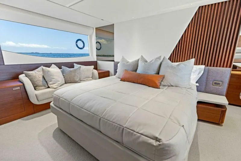 Slide: The Image of 2024 Princess Y72 Motor Yacht - Princess Rose III - Master Stateroom - 4934694