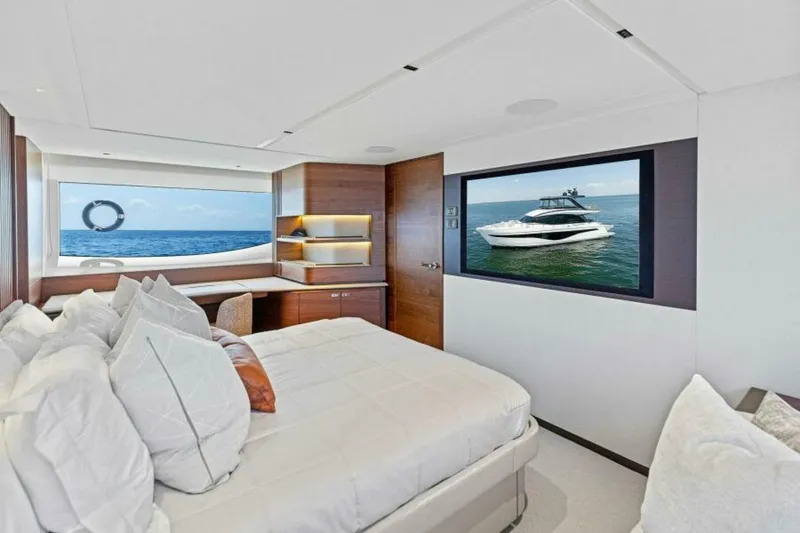Slide: The Image of 2024 Princess Y72 Motor Yacht - Princess Rose III - Master Stateroom - 4934696