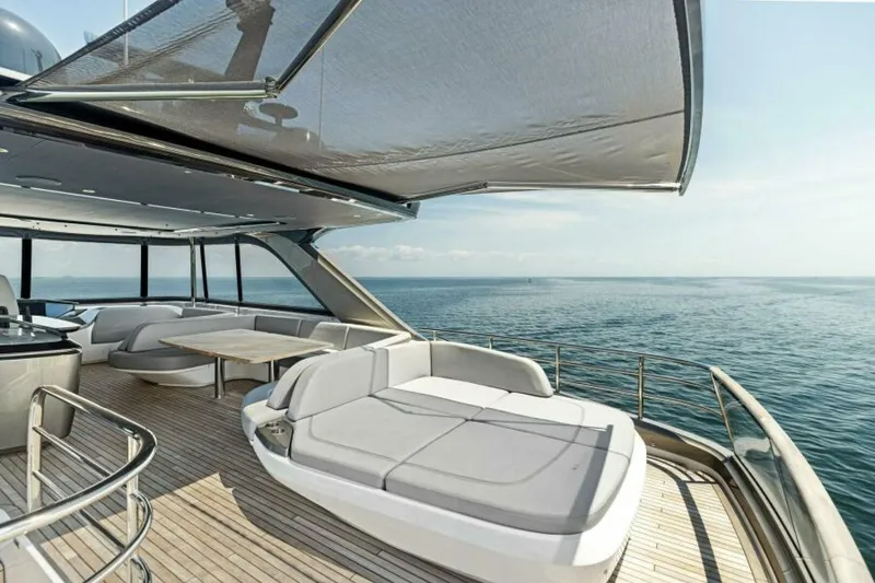 Slide: The Image of 2024 Princess Y72 Motor Yacht - Princess Rose III - Flybridge - 4934673