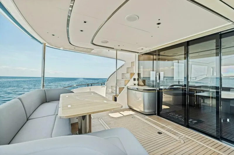Slide: The Image of 2024 Princess Y72 Motor Yacht - Princess Rose III - Cockpit - 4934723