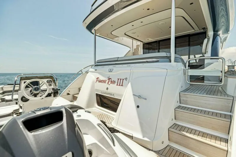 Slide: The Image of 2024 Princess Y72 Motor Yacht - Princess Rose III - Cockpit - 4934727