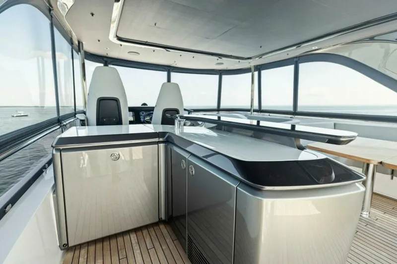 Slide: The Image of 2024 Princess Y72 Motor Yacht - Princess Rose III - Flybridge - 4934733
