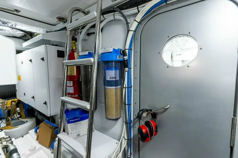 Slide: The Image of 2024 Princess Y72 Motor Yacht - Princess Rose III - Engine Room - 4934755