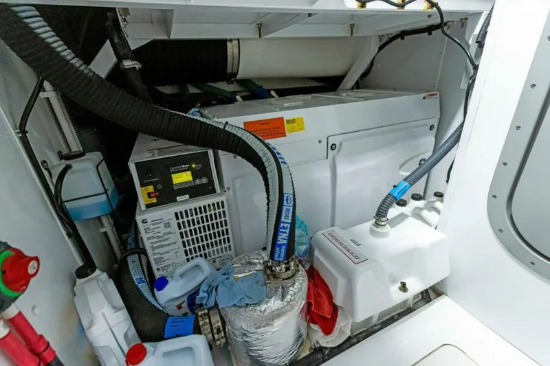 Slide: The Image of 2024 Princess Y72 Motor Yacht - Princess Rose III - Engine Room - 4934757