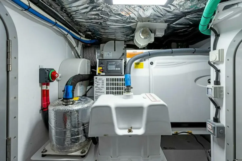 Slide: The Image of 2024 Princess Y72 Motor Yacht - Princess Rose III - Engine Room - 4934758