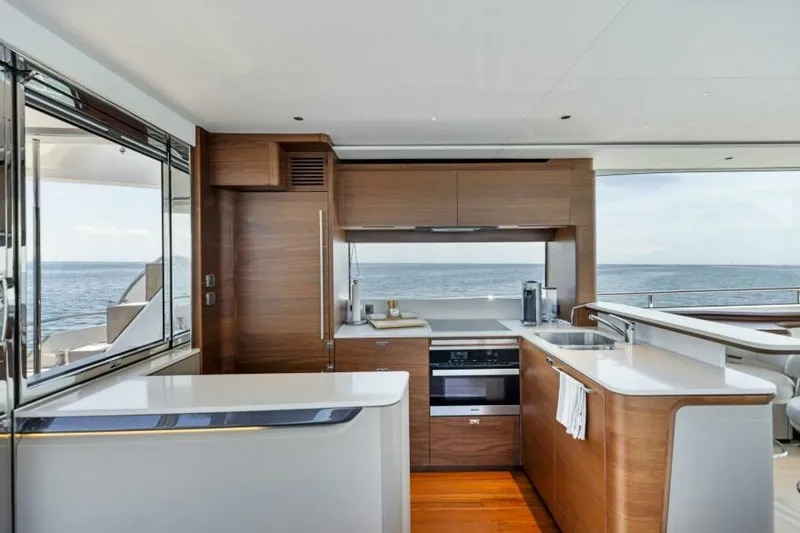 Slide: The Image of 2024 Princess Y72 Motor Yacht - Princess Rose III - Galley - 4934681