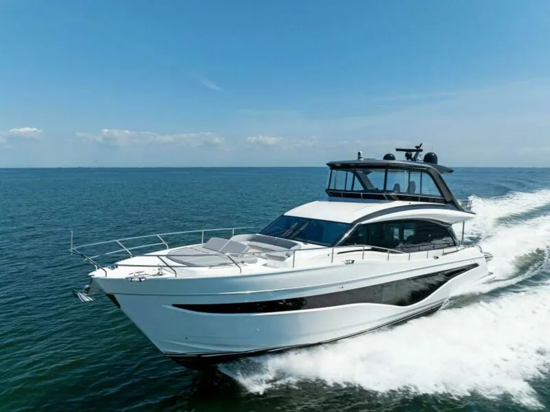 Slide: The Image of 2024 Princess Y72 Motor Yacht - Princess Rose III - Running Profile - 4934774
