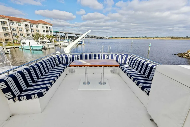 Slide: The Image of Hatteras Cockpit Motoryacht 1987 - 4942706