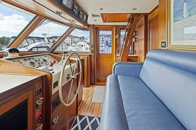 Slide: The Image of Hatteras Cockpit Motoryacht 1987 - 4942717