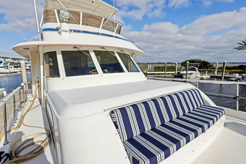 Slide: The Image of Hatteras Cockpit Motoryacht 1987 - 4942699