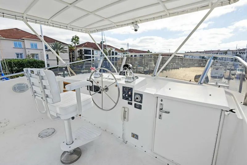 Slide: The Image of Hatteras Cockpit Motoryacht 1987 - 4942703