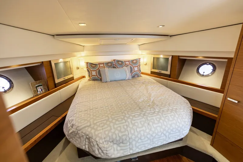 Slide: The Image of 2015 Tiara Yachts 44 Coupe- SILVER LINING- Master Stateroom - 5047824