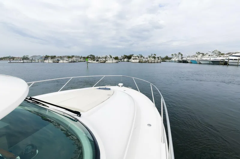 Slide: The Image of 2015 Tiara Yachts 44 Coupe- SILVER LINING- Bow - 5047830