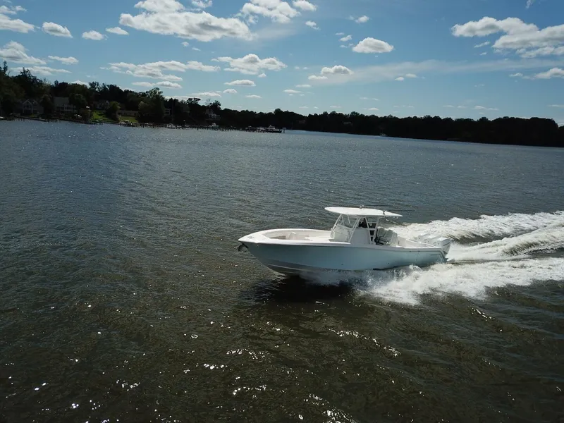 Slide: The Image of 2022 Invincible 39 Open Fisherman Running Forward - 4950446