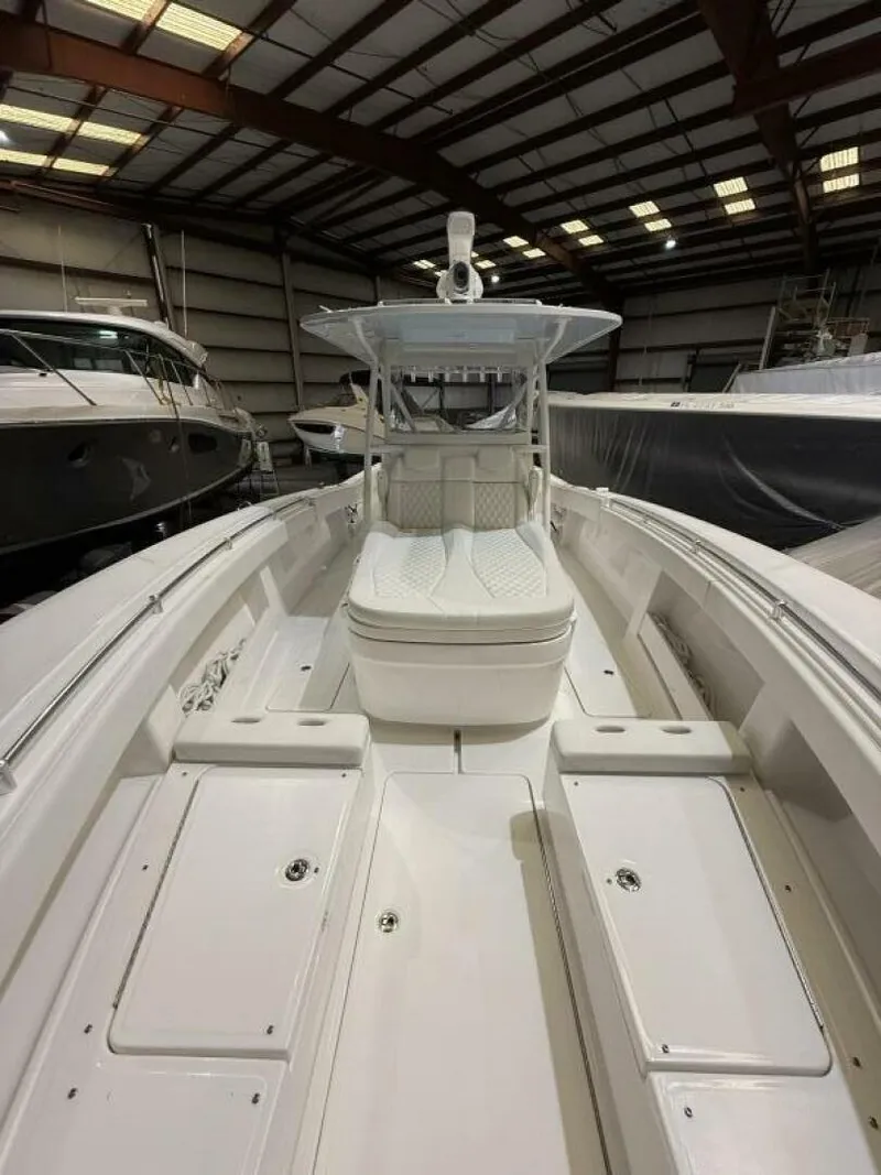 Slide: The Image of 2022 Invincible 39 Open Fisherman Forward Seating and Coffin Box - 4950553